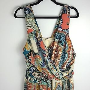 Anthropologie Maeve Paisley Dress